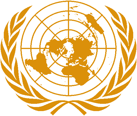 United Nations laurel planet logo