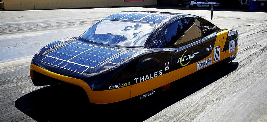 Climate changer, the Sunswift solar powered car