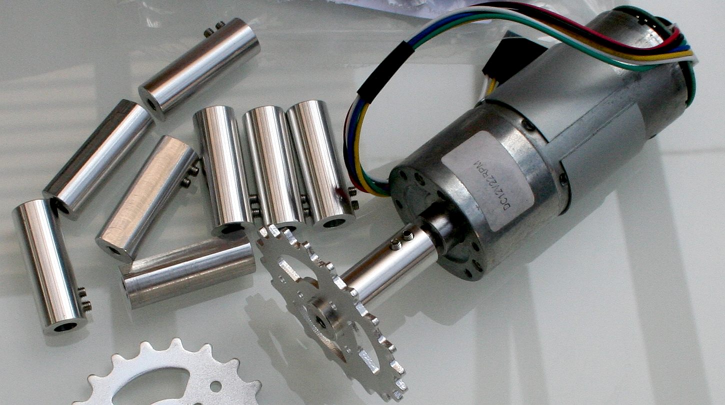 Precision engineered drive shafts in aluminium alloy