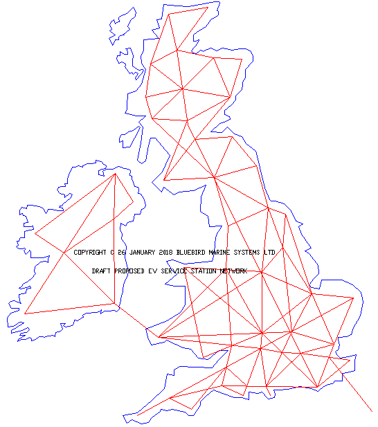 National Grid for electric vehicle recharging in 2040