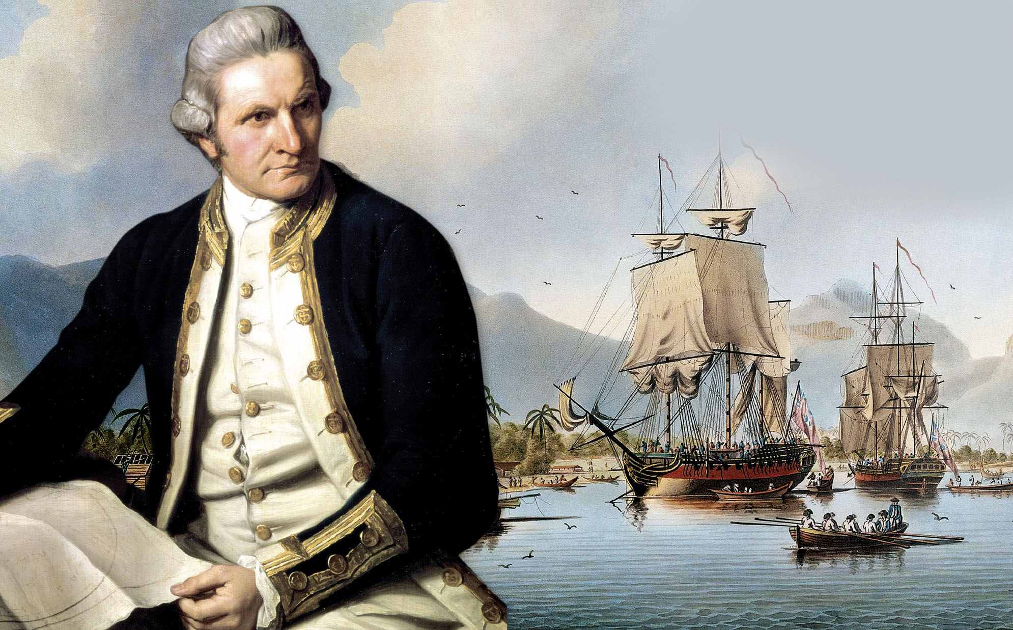 Captain James Cook, voyages of discovery