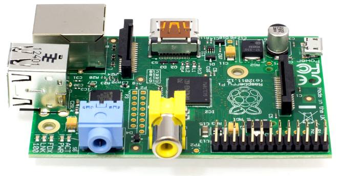Raspberry pi micro computers are suitable controllers for robotic applications