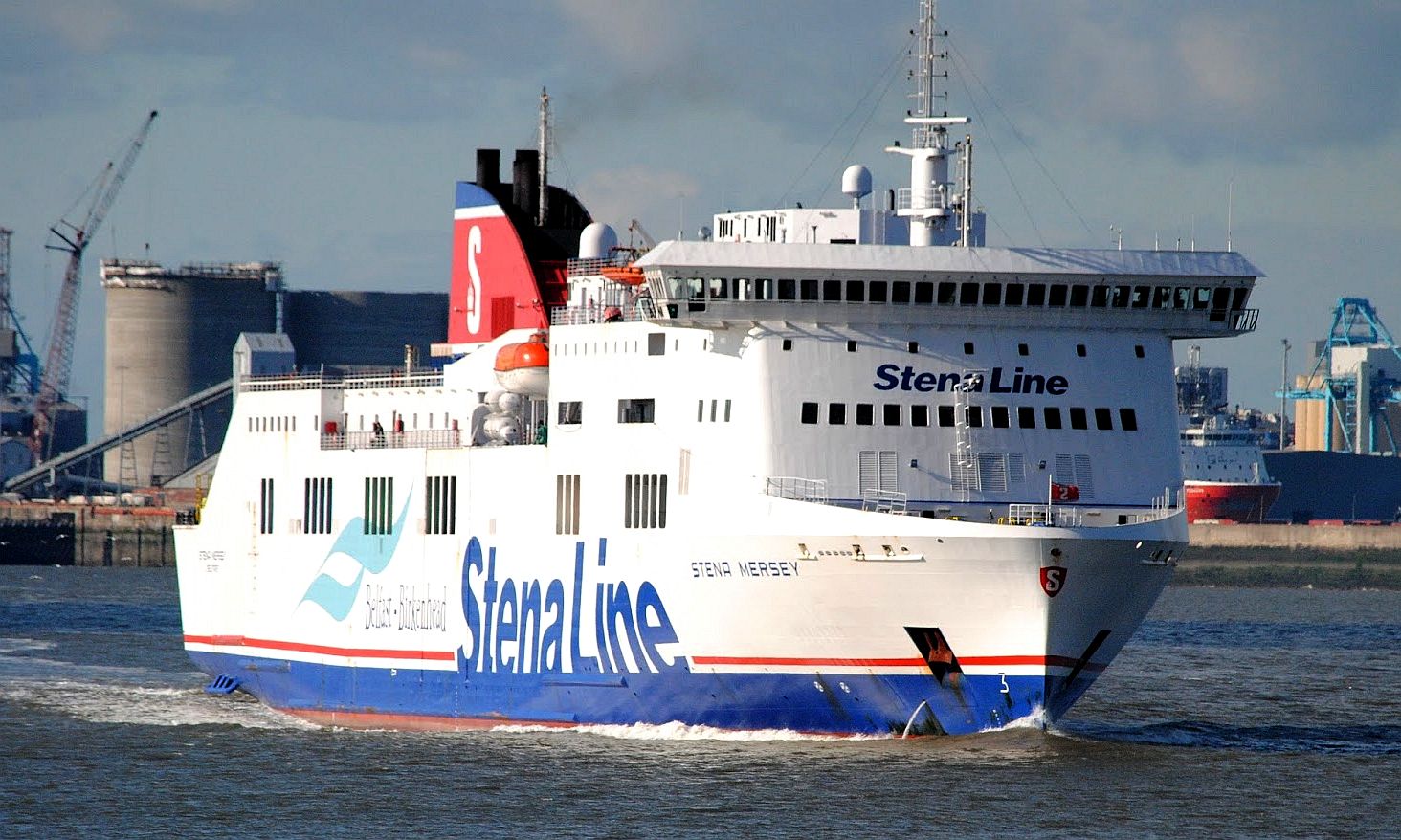 StenaLine ferry services River Mersey, Liverpool