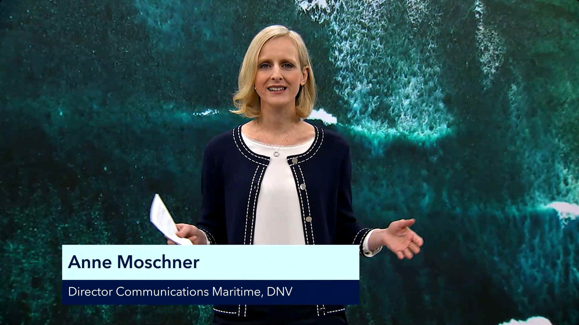 Anne Moschner - Director of Maritime Communications, DNV