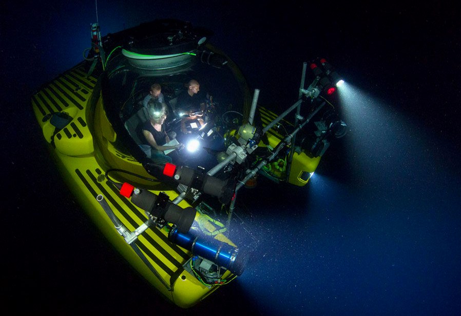 Filming of Blue Planet II using submersibles