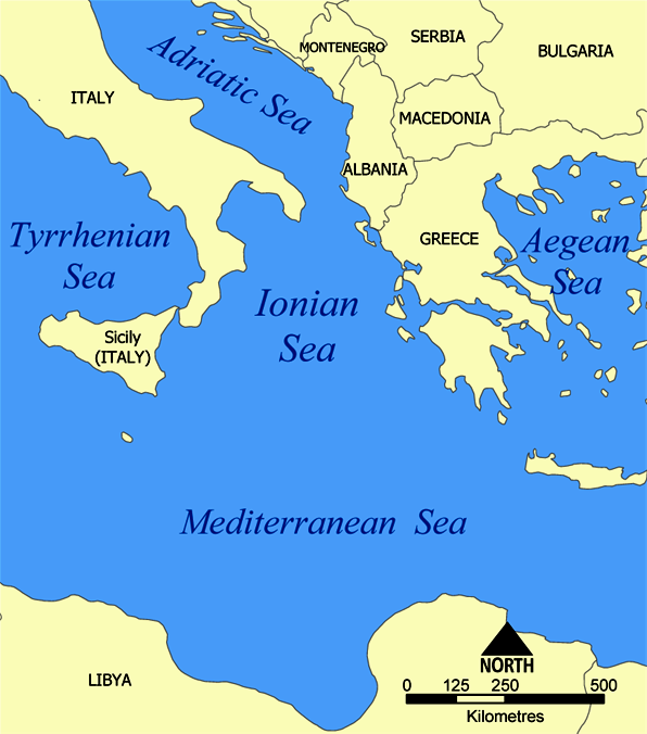 Ionian Sea The 