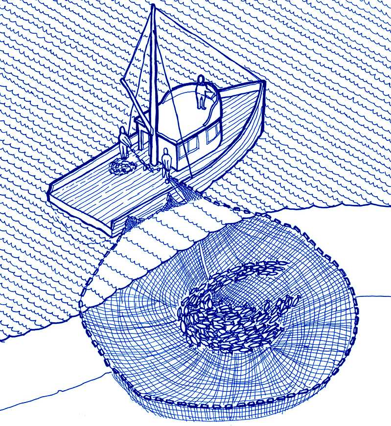 Large Floating Landing Net for Boats