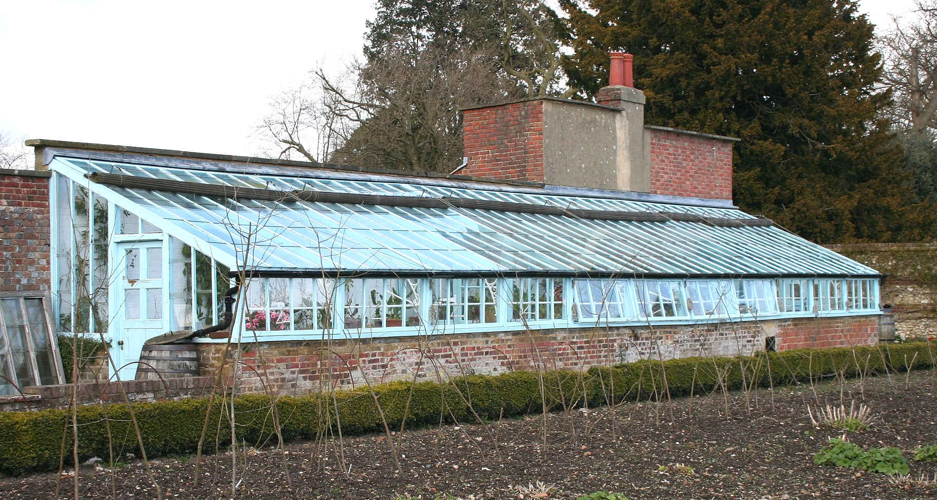 In a letter to Joseph Dalton Hooker of 19 April [1855] (Correspondence vol.5) Darwin said that he did not have a greenhouse. However, this soon changed. An entry in his Classed Account Book (Down House Ms) for 1 February 1856 indicates that he paid �67 to John Strudwick, a builder from Westerham, to build a greenhouse.