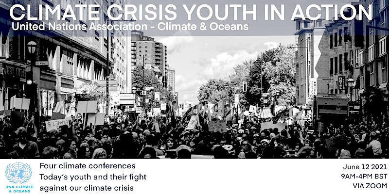 Climate crisis, youth in action Conference June 12th 2021
